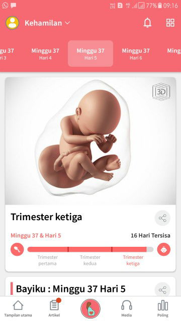 Hamil usia 37week 5day