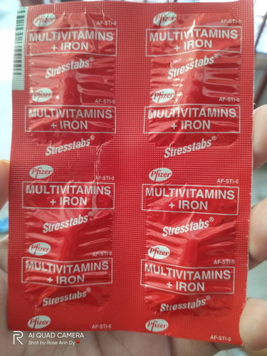 Multivitamins+iron (Stresstab)