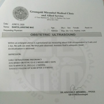 Early Intrauterine Pregnancy