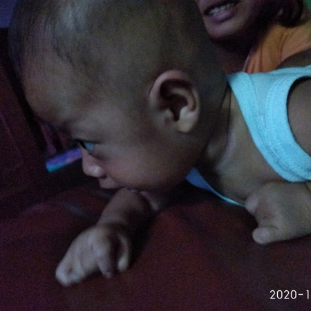baby malas tengkurap