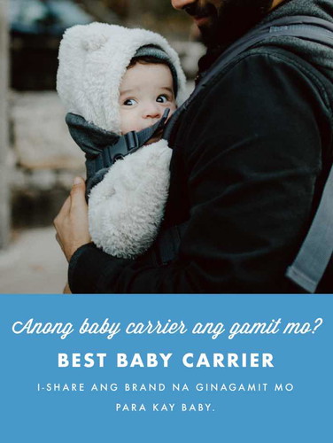 Baby carrier recommendations