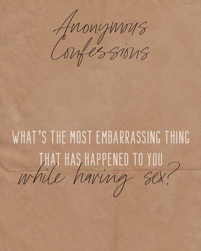 Anonymous Confessions SPG: Nakakahiya pero...