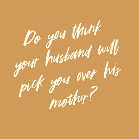 Anonymous Confessions: Mother-in-law