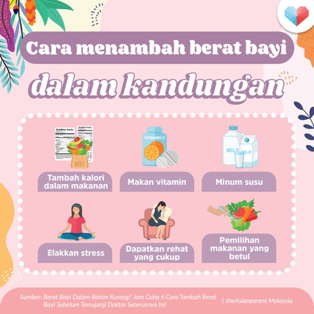 Jom Tambah Berat Bayi Anda!