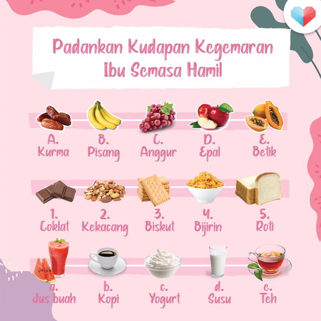 Kudapan Kegemaran Ibu Hamil