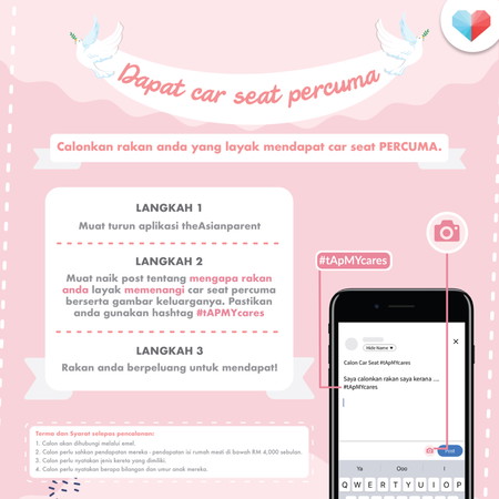 Dapat Car Seat Percuma!