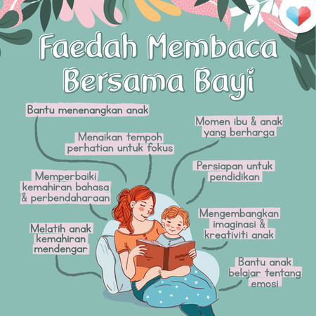 Faedah Membaca Bersama Bayi
