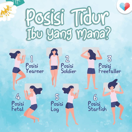 Posisi Tidur Ibu-Ibu