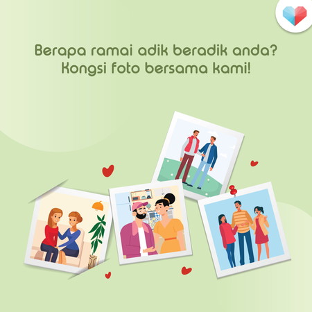 Kongsi Gambar Adik-Beradik Kesayangan Anda