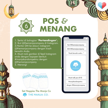 Hari Keenam 30 Ramadan Giveaway