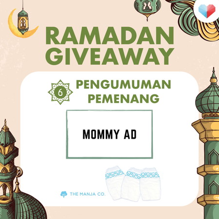 Pemenang 30 Ramadan Giveaway Hari Keenam