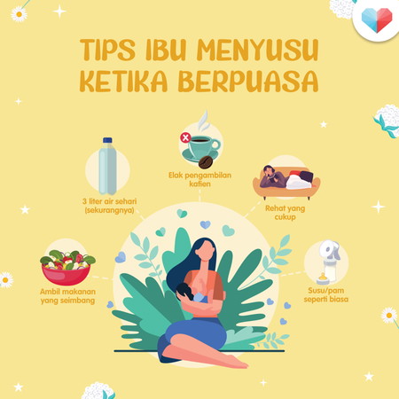 Tips Ibu Menyusu Ketika Berpuasa