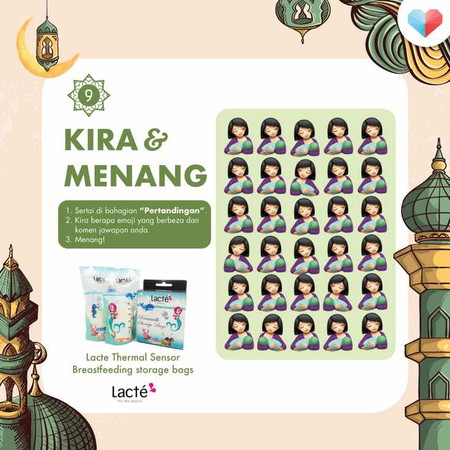 Hari Kesembilan 30 Ramadan Giveaway