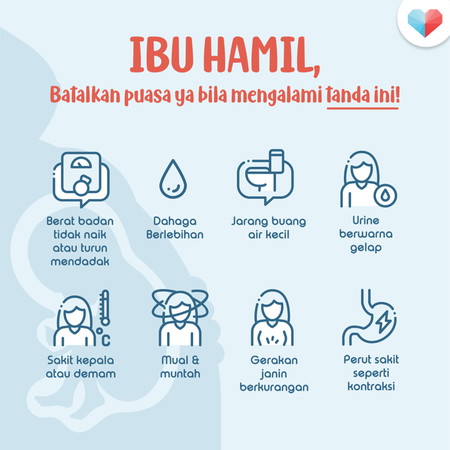 'Amaran' Buat Ibu Hamil Yang Berpuasa