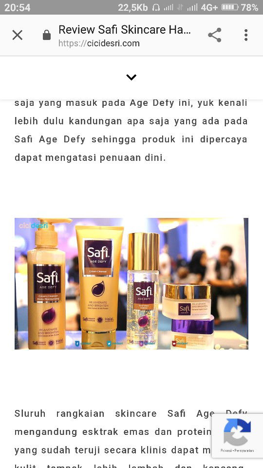 Skincare Safi/ Nameera