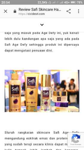 Skincare Safi/ Nameera