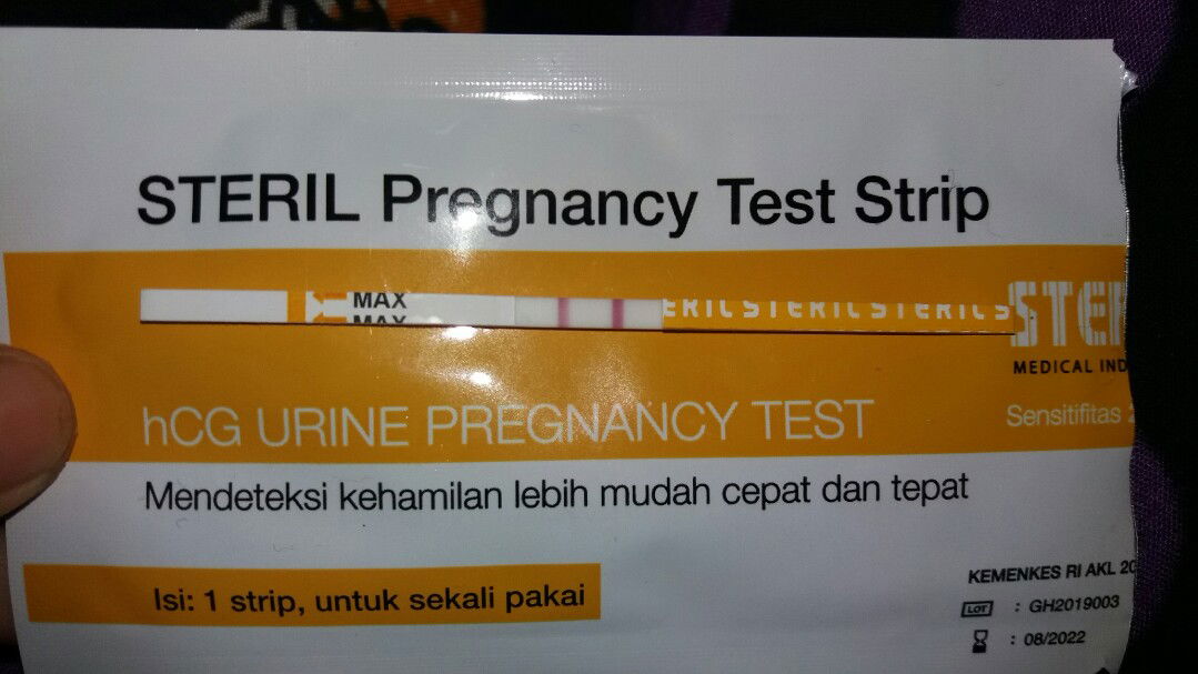 Belum sempet ke bidan