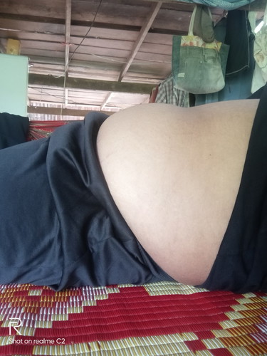 หน้าท้องหนามากจนบอกบอก11w2d
