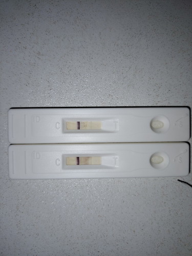 I'm more than a week delayed, I've already tested and it came out like this. Is't positive or nega?