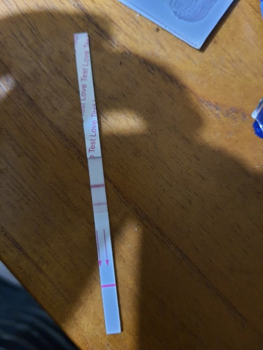 sudah telat 7 hari tapi masih samar jg garis positifnya