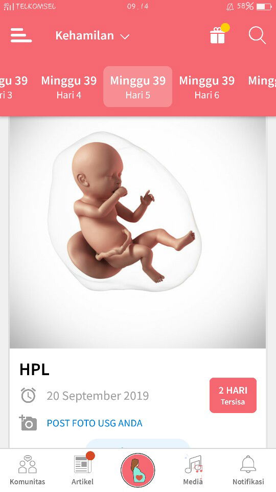 mendekati hpl belum juga ada tanda2