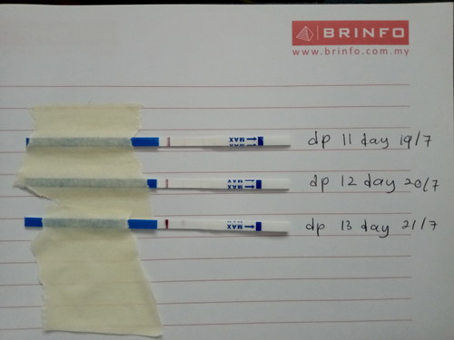 upt kabur +ve then -ve sometimes,scan tiada kantung