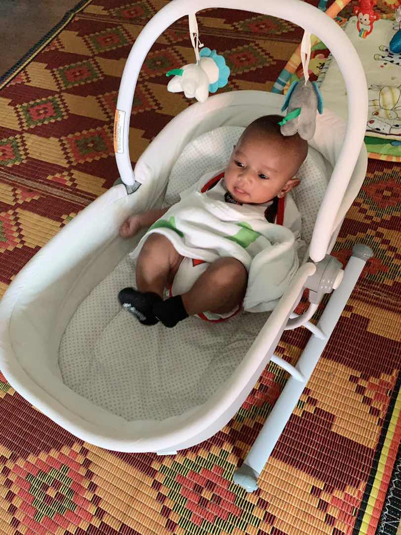 My baby is 2months 23days on today, last week he already starting to lifted his head up where ever I put he in ?