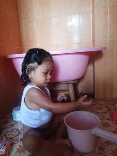 mandi air dingin
