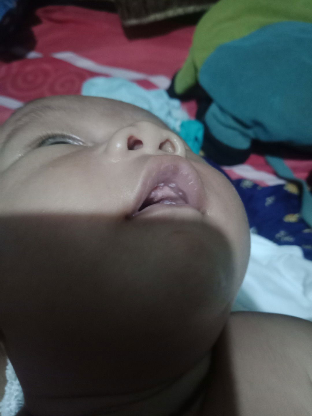 putih di dinding mulut