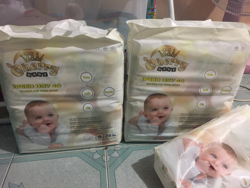 ขายต่อผ้าอ้อม Cherry baby  ลูกใช้ไม่ทัน