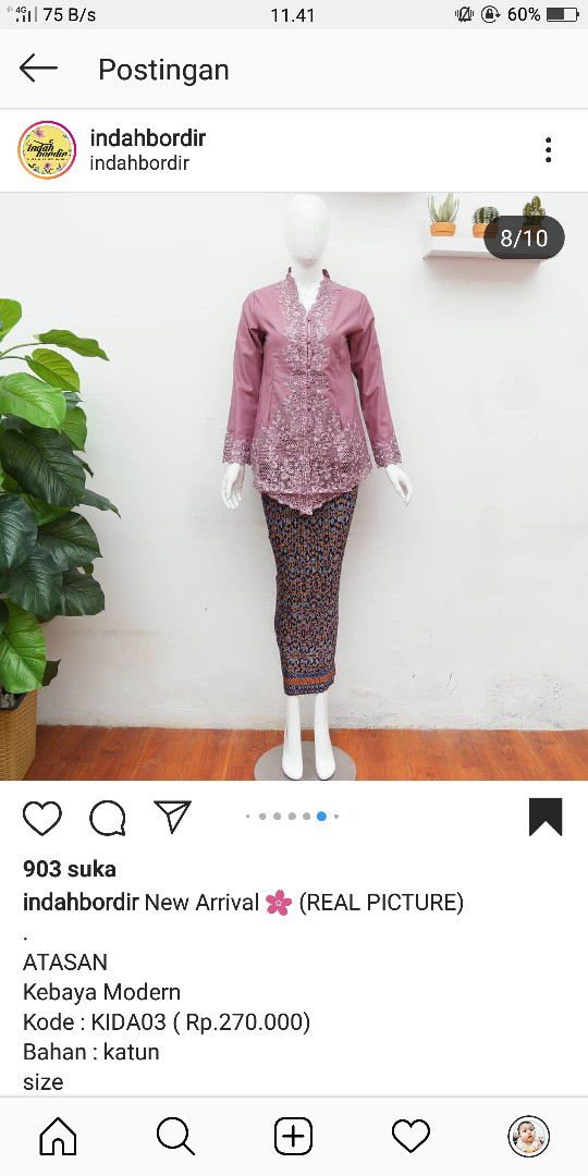 setelan kebaya baru