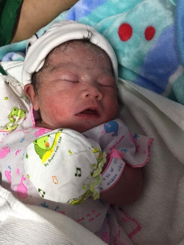 น้องนับดาว รายงานตัวจ้า