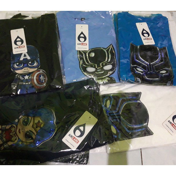 kaos led superhero 40k sajah