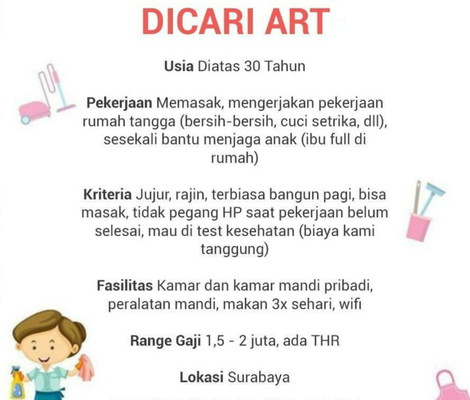 Butuh ART