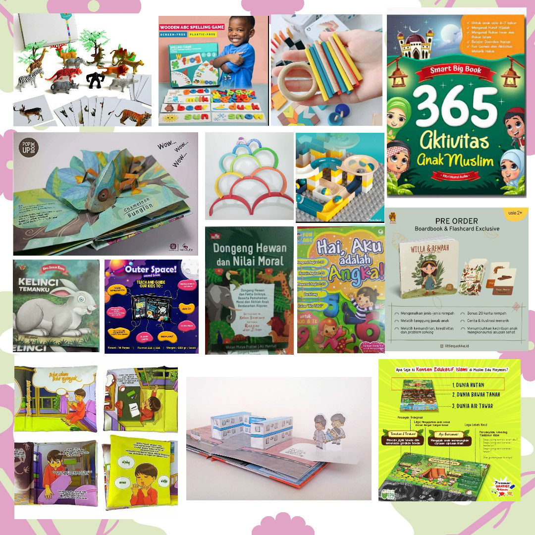 Buku dan Edutoys yang murah tapi g murahan dan tepat untuk anak