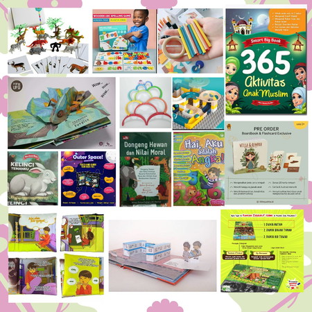 Buku dan Edutoys yang murah tapi g murahan dan tepat untuk anak