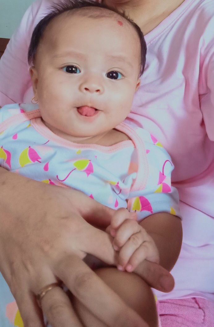 Bayi full asi belum pup