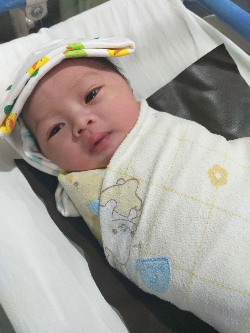 Lahir lewat HPL 21 Oktober 2019 baby boy