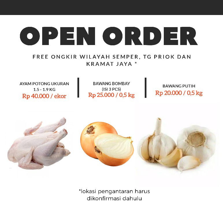 Numpang buka lapak ya bun...