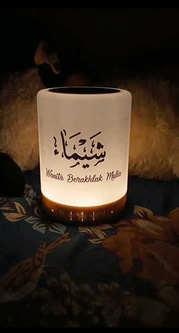 LED Touch Lamp + Speaker Bluetooth