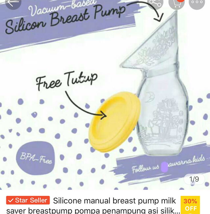 Silicone Breast pump