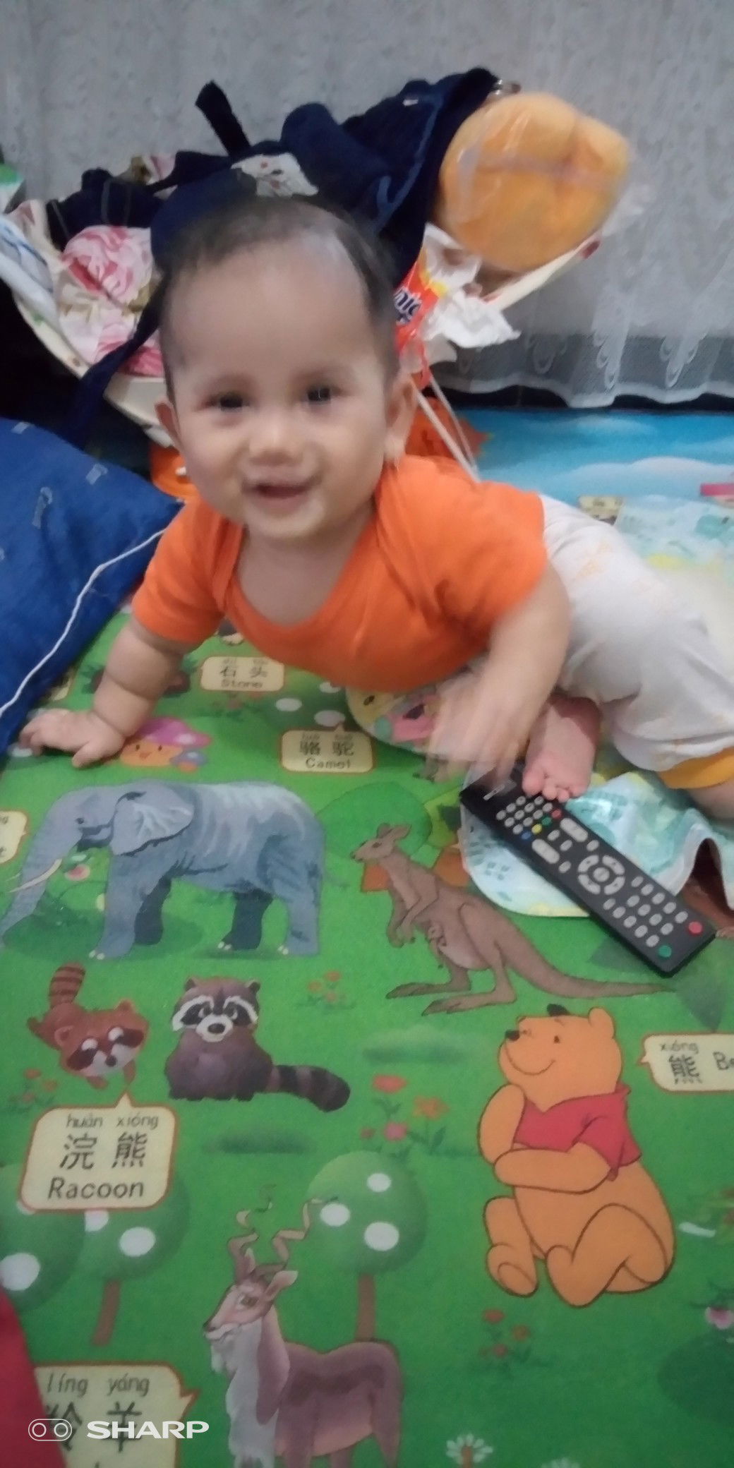 usiaku 7 bulan "????