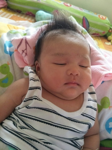 จะมัดผมให้ลูกได้ ตอนอายุกี่เดือนค่ะ