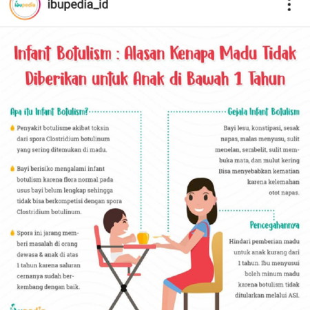Madu buat bayi di bwh 1thn