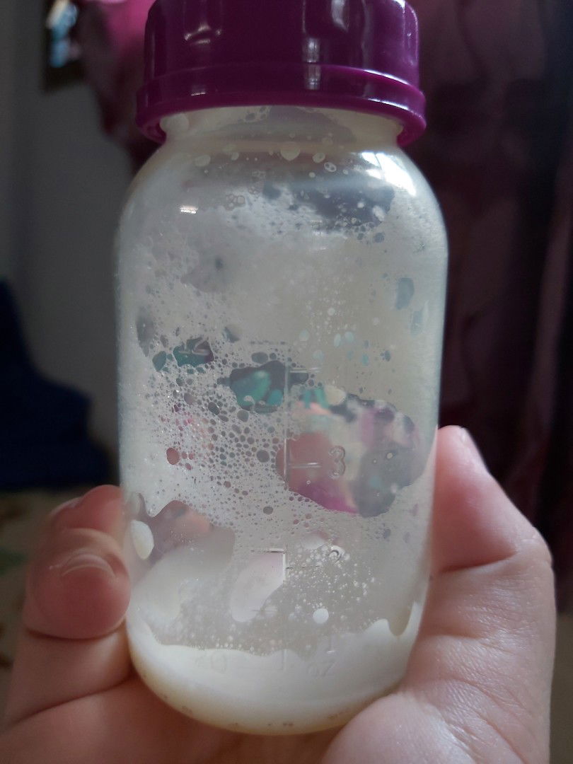 susu infantrini berbusa