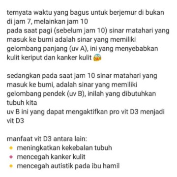 sekedar berbagi ilmu ya bunda