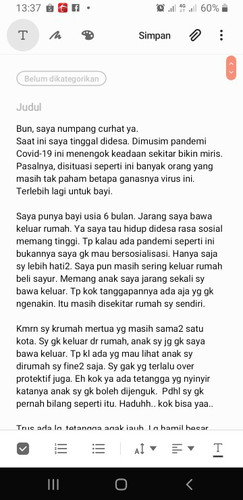 Sikap tegas itu perlu, walaupun makan ati