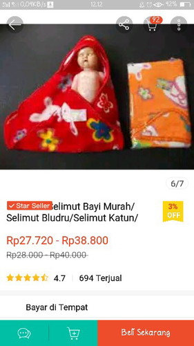 selimut beby