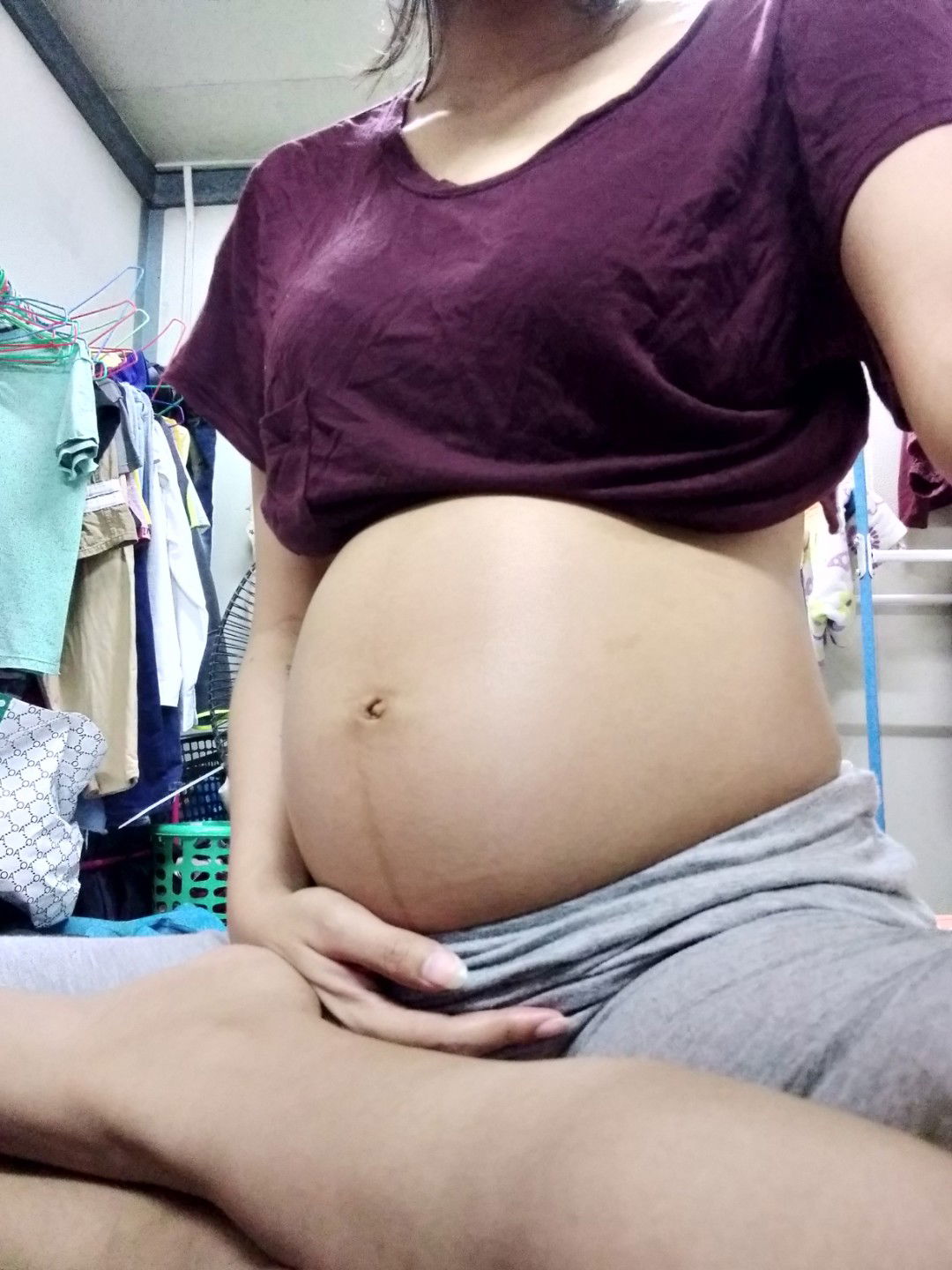 ขนาดท้อง...