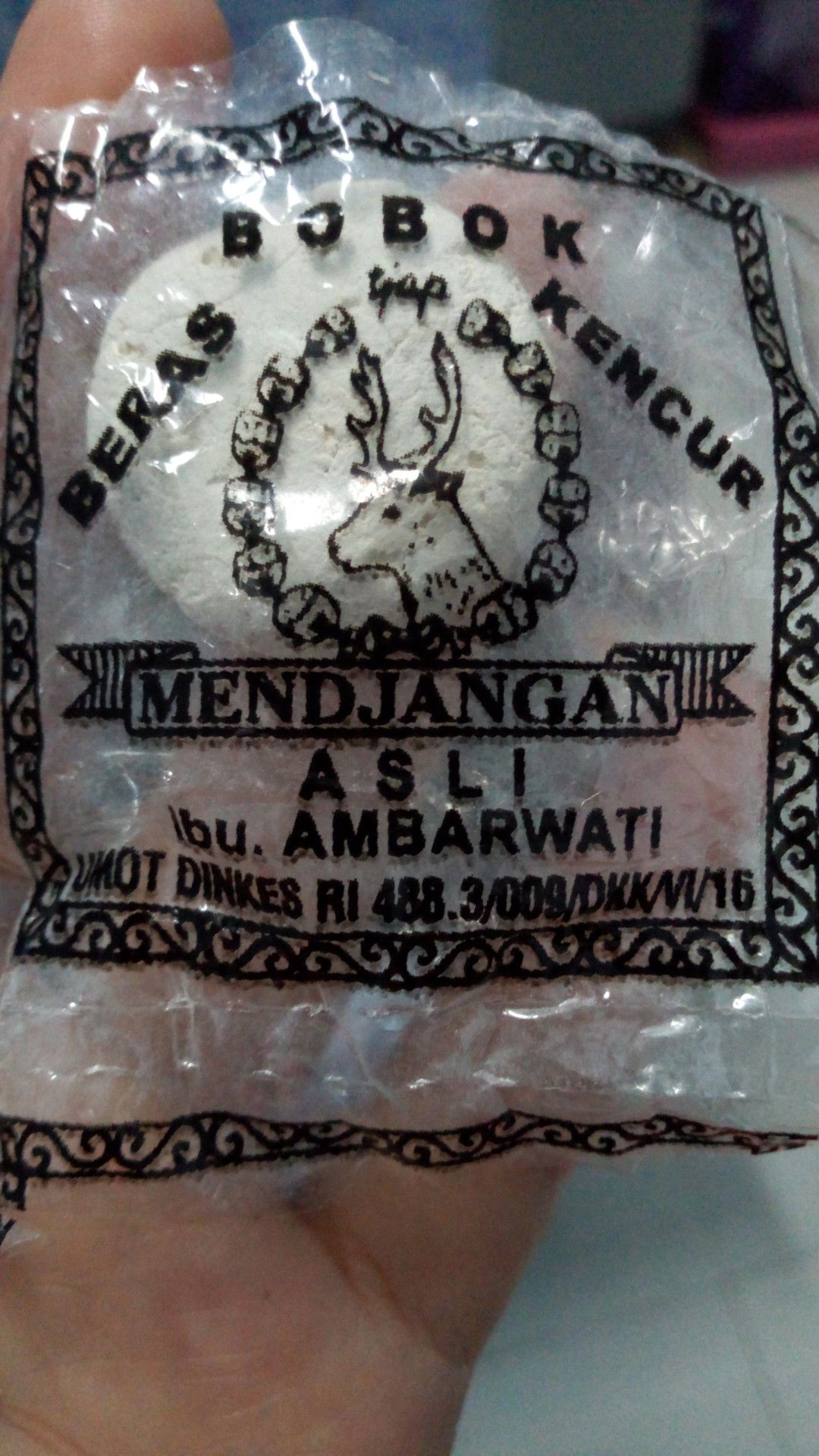 bedak beras kencur